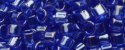 (image for) TOHO Aiko Precision Cylinder Bead. Cobalt Transparent Luster TB-116
