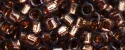 (image for) TOHO Aiko Precision Cylinder Bead. Copper Lined Amethyst Transparent TB-865