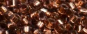 (image for) TOHO Aiko Precision Cylinder Bead. Copper Lined Light Amethyst Transparent TB-746