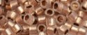(image for) TOHO Aiko Precision Cylinder Bead. Copper Lined Opal TB-741