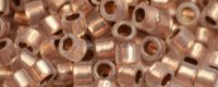 TOHO Aiko Precision Cylinder Bead. Copper Lined Opal TB-741 (image for) TOHO Aiko Precision Cylinder Bead. Copper Lined Opal TB-741