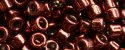 (image for) TOHO Aiko Precision Cylinder Bead. Cranberry Metallic TB-520