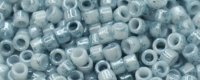 TOHO Aiko Precision Cylinder Bead. Cream / Denim Marbled Opaque TB-1205 (image for) TOHO Aiko Precision Cylinder Bead. Cream / Denim Marbled Opaque TB-1205