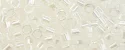 (image for) TOHO Aiko Precision Cylinder Bead. Crystal Transparent Luster TB-101