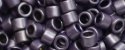 (image for) TOHO Aiko Precision Cylinder Bead. Dark Amethyst Metallic Matte TB-521F