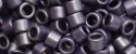 (image for) TOHO Aiko Precision Cylinder Bead. Dark Amethyst Metallic Matte TB-521F