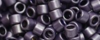 (image for) TOHO Aiko Precision Cylinder Bead. Dark Amethyst Metallic Matte TB-521F
