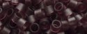 (image for) TOHO Aiko Precision Cylinder Bead. Dark Amethyst Transparent Matte TB-6CF