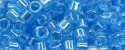 (image for) TOHO Aiko Precision Cylinder Bead. Dark Aqua Transparent Luster TB-104B