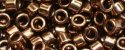 (image for) TOHO Aiko Precision Cylinder Bead. Dark Copper Metallic TB-522