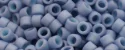 (image for) TOHO Aiko Precision Cylinder Bead. Dark Cornflower Opaque Matte TB-1617F