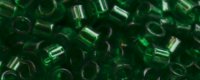 TOHO Aiko Precision Cylinder Bead. Dark Emerald Green Transparent TB-939 (image for) TOHO Aiko Precision Cylinder Bead. Dark Emerald Green Transparent TB-939