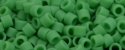 (image for) TOHO Aiko Precision Cylinder Bead. Dark Green Matte Opaque TB-47DF