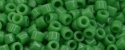 (image for) TOHO Aiko Precision Cylinder Bead. Dark Green Opaque TB-47D