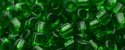 (image for) TOHO Aiko Precision Cylinder Bead. Dark Green Transparent TB-7B