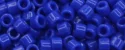 (image for) TOHO Aiko Precision Cylinder Bead. Dark Royal Blue Opaque TB-48