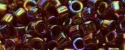 (image for) TOHO Aiko Precision Cylinder Bead. Dark Ruby Transparent Rainbow TB-165C