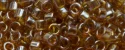 (image for) TOHO Aiko Precision Cylinder Bead. Dark Topaz Transparent Luster TB-103C