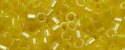 (image for) TOHO Aiko Precision Cylinder Bead. Dark Yellow Opaque Luster TB-128B