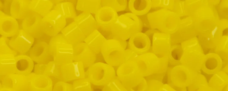(image for) TOHO Aiko Precision Cylinder Bead. Dark Yellow Opaque TB-42B