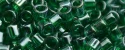 (image for) TOHO Aiko Precision Cylinder Bead. Emerald Green Transparent Luster TB-118