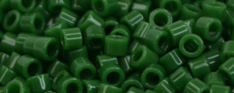 (image for) TOHO Aiko Precision Cylinder Bead. Forest Green Opaque TB-47H