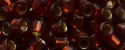 (image for) TOHO Aiko Precision Cylinder Bead. Garnet Silver Lined TB-25D