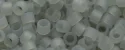(image for) TOHO Aiko Precision Cylinder Bead. Grey Ceylon Pearl Matte TB-150F