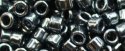 (image for) TOHO Aiko Precision Cylinder Bead. Gunmetal Metallic TB-516