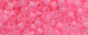 (image for) TOHO Aiko Precision Cylinder Bead. Hot Pink Matte TB-969