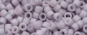 (image for) TOHO Aiko Precision Cylinder Bead. Lavender Pink Matte Opaque TB-1621F