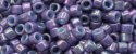 (image for) TOHO Aiko Precision Cylinder Bead. Lavender Lined Purple Iris TB-1631