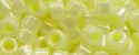(image for) TOHO Aiko Precision Cylinder Bead. Lemon Lime Pearl TB-813