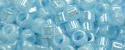 (image for) TOHO Aiko Precision Cylinder Bead. Light Aqua Blue Ceylon Pearl TB-919