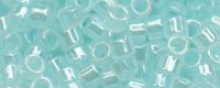 (image for) TOHO Aiko Precision Cylinder Bead. Light Aqua Transparent Luster TB-835