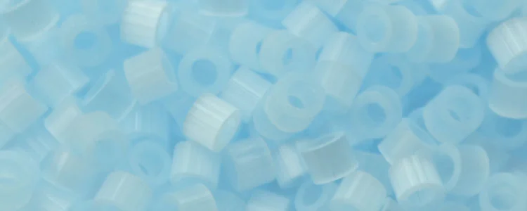 (image for) TOHO Aiko Precision Cylinder Bead. Light Aqua Satin TB-1524