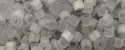 (image for) TOHO Aiko Precision Cylinder Bead. Light Black Diamond Satin TB-1323