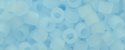 (image for) TOHO Aiko Precision Cylinder Bead. Light Blue Ceylon Pearl Matte TB-143F