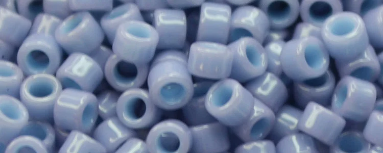 (image for) TOHO Aiko Precision Cylinder Bead. Light Cornflower Opaque TB-1616