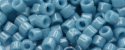 (image for) TOHO Aiko Precision Cylinder Bead. Light Denim Opaque TB-1615