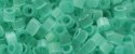 (image for) TOHO Aiko Precision Cylinder Bead. Light Emerald Satin TB-1521