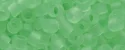 (image for) TOHO Aiko Precision Cylinder Bead. Light Green Ceylon Pearl Matte TB-144F