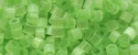 (image for) TOHO Aiko Precision Cylinder Bead. Light Green Satin TB-1511