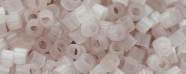(image for) TOHO Aiko Precision Cylinder Bead. Light Lavender Satin TB-1312