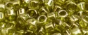 (image for) TOHO Aiko Precision Cylinder Bead. Light Olive Gold Luster TB-457