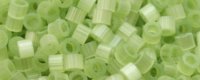 TOHO Aiko Precision Cylinder Bead. Light Olivine Satin TB-1514 (image for) TOHO Aiko Precision Cylinder Bead. Light Olivine Satin TB-1514