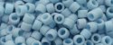 (image for) TOHO Aiko Precision Cylinder Bead. Light Periwinkle Matte Opaque TB-1614F