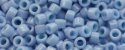 (image for) TOHO Aiko Precision Cylinder Bead. Light Periwinkle Opaque TB-1614