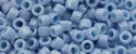 (image for) TOHO Aiko Precision Cylinder Bead. Light Periwinkle Opaque TB-1614