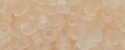 (image for) TOHO Aiko Precision Cylinder Bead. Light Pink Transparent Matte TB-11F